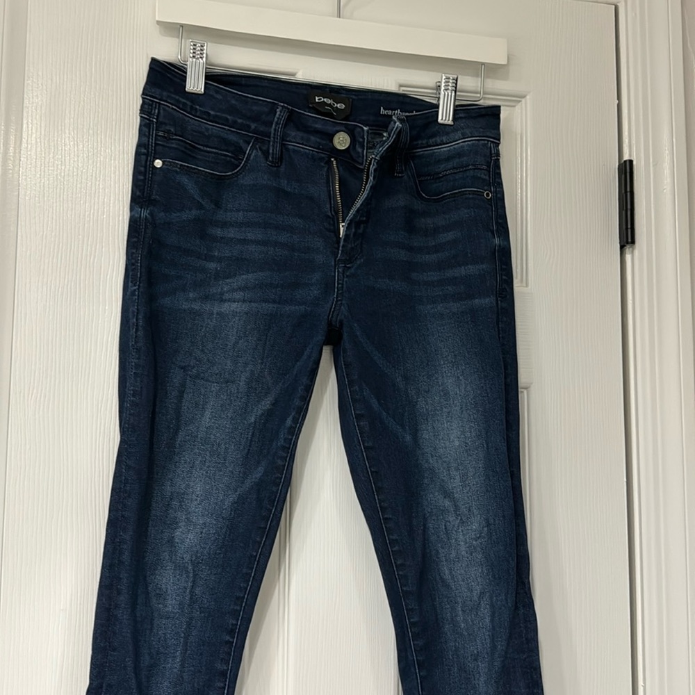 Bebe heartbreaker skinny jeans